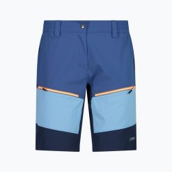 Spodenki damskie CMP Bermuda. Niebieskie szorty damskie CMP, bez wzorów. Za 129.99 zł.