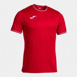Koszulka Joma Toletum V. Czerwone t-shirty sportowe męskie Joma, m, z meshu, bez ramiączek, do piłki nożnej. Za 153.10 zł.