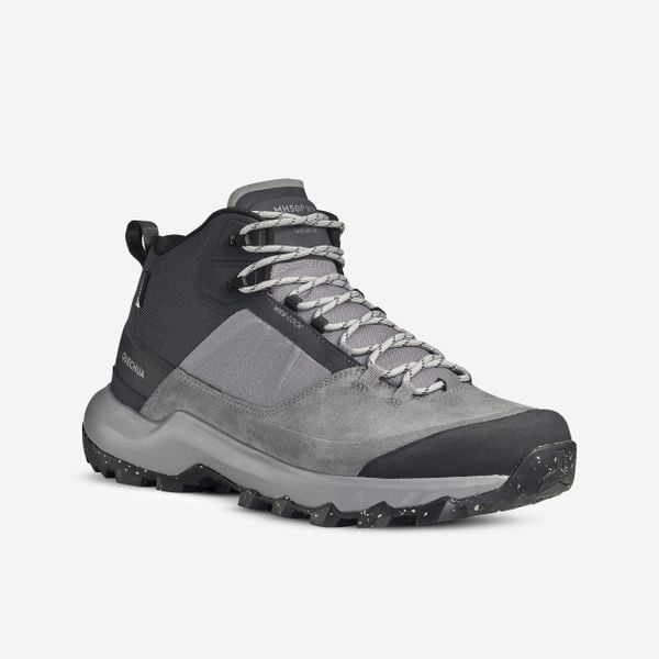Second Life - Buty turystyczne męskie Quechua MH500 Mid... - Stan Doskonały. Szare buty trekkingowe męskie QUECHUA, z kauczuku, bez zapięcia, trekkingowe. Za 279.99 zł.