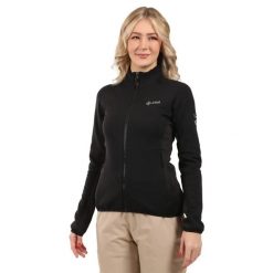 Bluza damska Kilpi Premio. Czarne bluzy z kapturem damskie Kilpi, z materiału. Za 591.50 zł.
