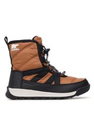 Sorel Śniegowce Whitney™ II Short Lace Wp NY3903-287 Brązowy. Brązowe buty zimowe chłopięce Sorel, z materiału, bez zapięcia. Za 439.00 zł.