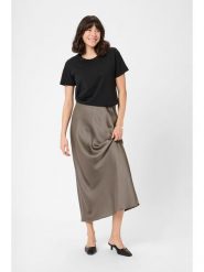 Kaffe Spódnica w kolorze szarobrązowym rozmiar: 38. Brązowe spódniczki damskie Kaffe, bez wzorów, z podwyższonym stanem, maxi, proste. Za 104.99 zł.