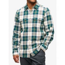 Koszula turystyczna męska Black Diamond Project Twill LS Shirt. Zielone koszule męskie Black Diamond, m, bez wzorów, bez kołnierzyka, bez ramiączek. Za 398.50 zł.