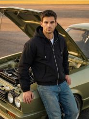 Kurtka bomberka z ociepleniem - czarny. Czarne kurtki męskie Sinsay, l, bez wzorów, bez kaptura. Za 119.99 zł.