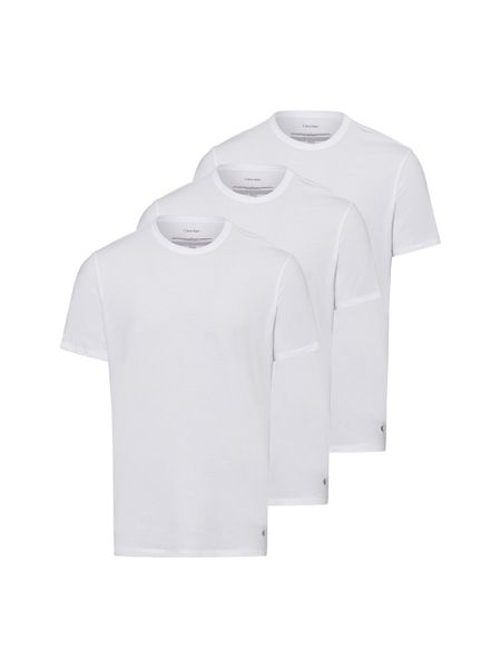 Calvin Klein T-shirt w 3-paku Mężczyźni Bawełna biały, L. Białe t-shirty męskie CALVIN KLEIN, l, bez wzorów, z bawełny, bez kołnierzyka. Za 219.95 zł.
