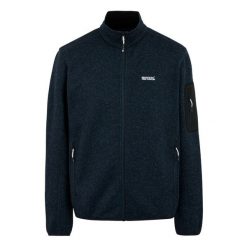 Bluza Polarowa Męska Melanżowy Pełen Suwak Newhill. Niebieskie bluzy bez kaptura męskie Regatta, m, z polaru. Za 127.99 zł.