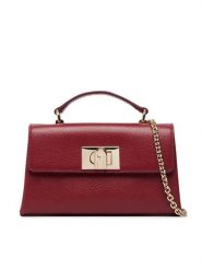 Furla Torebka 1927 Mini WE00423 ARE000 CN CGQ00 Bordowy. Czerwone torebki klasyczne damskie Furla, bez wzorów, ze skóry, bez dodatków. Za 1,104.00 zł.