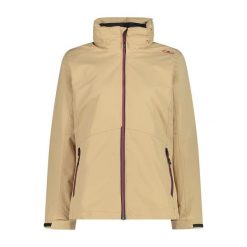 Damska kurtka wodoodporna CMP. Brązowe kurtki damskie CMP, bez wzorów, bez kaptura. Za 497.55 zł.