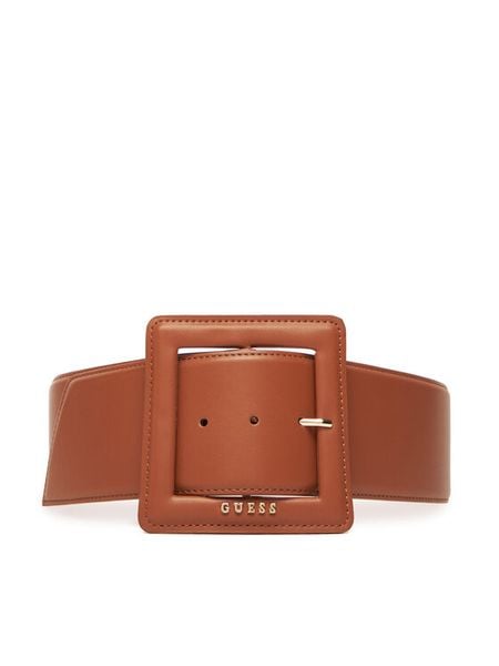 Guess Pasek Damski BW9245 P5370 Brązowy. Brązowe paski damskie Guess, z aplikacjami, ze skóry. Za 149.99 zł.