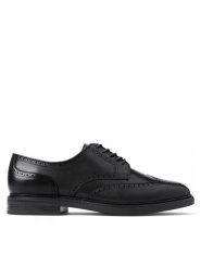 Polo Ralph Lauren Półbuty Asher Wgtip 803955640002 Czarny. Czarne buty wizytowe męskie Polo Ralph Lauren, ze skóry, bez zapięcia. Za 789.99 zł.