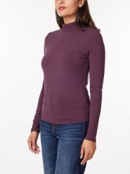 Scotch & Soda Koszulka w kolorze fioletowym rozmiar: XL. Różowe bluzki damskie Scotch & Soda, xl, z aplikacjami, bez kołnierzyka, bez ramiączek. Za 101.23 zł.