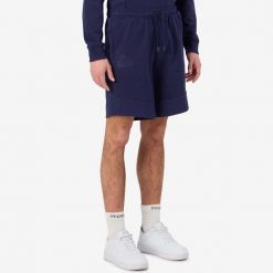 Szorty Kappa Gruno. Niebieskie szorty męskie Kappa, bez kołnierzyka. Za 174.00 zł.
