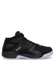 Shaq Sneakersy MOTIVATE AQ95002B-BB J Czarny. Czarne buty sportowe chłopięce Shaq, ze skóry, bez zapięcia. Za 229.99 zł.