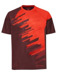 Koszulka rowerowa M Moab T-Shirt VI. Czerwone t-shirty sportowe męskie Vaude, m, bez ramiączek, na fitness i siłownię. Za 298.85 zł.