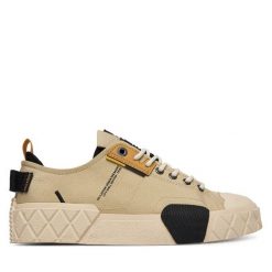 Trampki Palladium. Brązowe trampki i tenisówki męskie Palladium, bez wzorów, bez zapięcia. Za 379.99 zł.