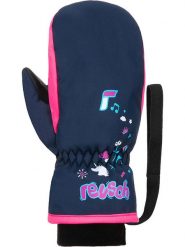 Reusch Rękawiczki funkcyjne "Reusch Kids" w kolorze różowo-granatowym rozmiar: 3/4. Niebieskie rękawiczki dziecięce REUSCH, z polaru, bez ramiączek. Za 52.92 zł.