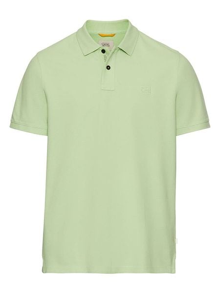 Camel Active Koszulka polo w kolorze jasnozielonym rozmiar: 5XL. Zielone koszulki polo męskie Camel Active, xl, bez wzorów, z bawełny, bez ramiączek. Za 104.95 zł.