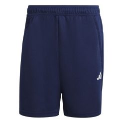 Krótka adidas Essentials All Set. Niebieskie szorty męskie Adidas, xl, z materiału, na fitness i siłownię. Za 149.99 zł.