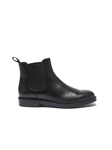 Frank Daniel Skórzane sztyblety w kolorze czarnym rozmiar: 44. Czarne sztyblety męskie Frank Daniel, bez zapięcia. Za 348.90 zł.