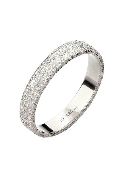 KUZZOI Pierścionek Męski Strukturalny 925 Sterling Silver Biżuteria męska 1 ct Męskie. Szara biżuteria dla mężczyzn KUZZOI, srebrne. Za 248.99 zł.