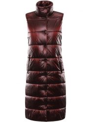 Alpine Pro Kamizelka pikowana "Urefa" w kolorze bordowym rozmiar: L. Czerwone kamizelki damskie Alpine Pro, l. Za 312.95 zł.