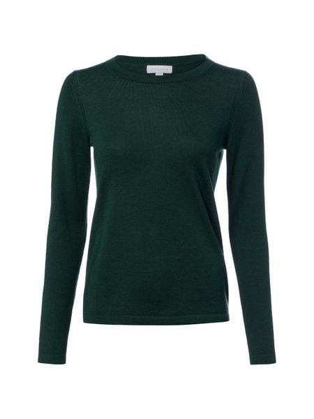 Brookshire Sweter z dzianiny merino Kobiety Wełna zielony, XXL. Zielone swetry klasyczne damskie brookshire, xxl, z dzianiny, bez kołnierzyka. Za 249.95 zł.