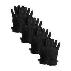 Rękawiczki dziecięce mega termo 5/8 lat - 4 pary. Czarne rękawiczki dziecięce HEAT KEEPER, z poliamidu, bez ramiączek. Za 182.50 zł.
