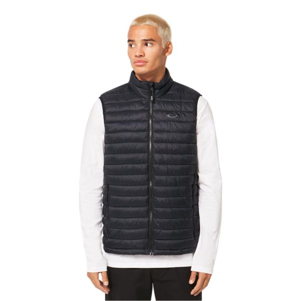 Bezrękawnik turystyczny męski Oakley Omni Thermal Vest Puchowy. Czarne kamizelki męskie Oakley, l, z puchu. Za 282.99 zł.