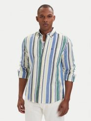 Tommy Hilfiger Koszula MW0MW42454 Kolorowy Regular Fit. Koszule męskie Tommy Hilfiger, m, bez wzorów, ze lnu, bez kołnierzyka, bez ramiączek. Za 409.99 zł.