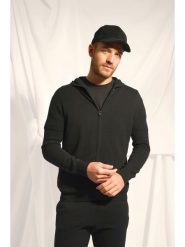 Just Cashmere Kaszmirowy kardigan "Elliot" w kolorze ciemnozielonym rozmiar: XL. Zielone kardigany męskie Just Cashmere, xl, bez wzorów, z kaszmiru, bez kołnierzyka. Za 456.99 zł.