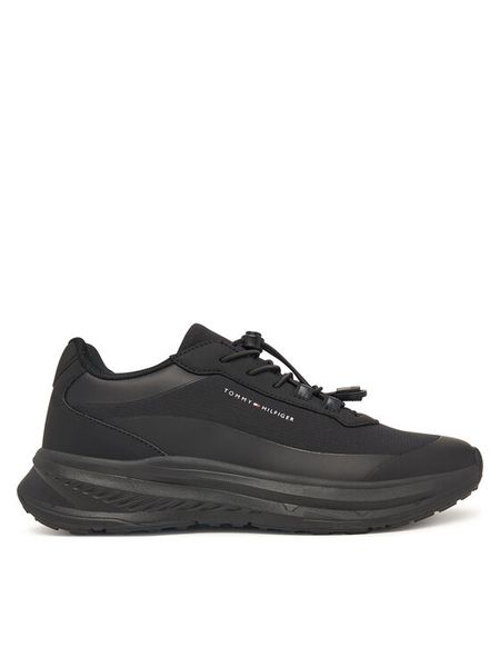Tommy Hilfiger Sneakersy T3X9-35270-1844 S Czarny. Czarne buty sportowe chłopięce Tommy Hilfiger, z materiału, bez zapięcia. Za 439.99 zł.