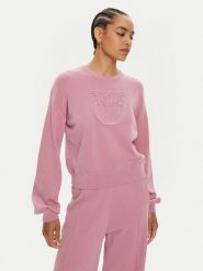 Pinko Sweter Acciuga 101568 A115 Różowy Regular Fit. Czerwone swetry klasyczne damskie Pinko, xs, z syntetyku, bez kołnierzyka. Za 1,299.00 zł.