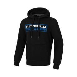 Bluza męska Pitbull In Blue. Czarne bluzy bez kaptura męskie PITBULL, bez wzorów, sportowe, bez kołnierzyka, bez ramiączek. W wyprzedaży za 169.00 zł.