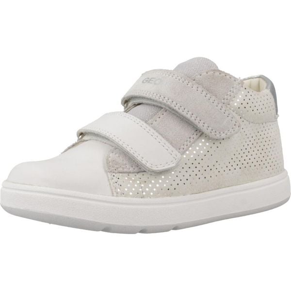 Buty GEOX B BIGLIA GIRL Biały. Białe obuwie treningowe damskie Geox, na fitness i siłownię. Za 204.99 zł.