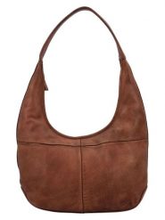 HIDE & STITCHES Skórzana torebka "Paint Rock" w kolorze jasnobrązowym - 40 x 40 x 10 cm rozmiar: onesize. Brązowe torebki klasyczne damskie HIDE & STITCHES, bez wzorów, z materiału, bez dodatków. Za 282.13 zł.