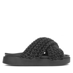 DeeZee Kapcie MU-SL-DZ04 Różowy. Czerwone kapcie damskie DeeZee, z materiału. Za 59.99 zł.