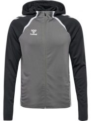Zapinana na zamek bluza dresowa z kapturem Hummel Lead 2.0. Szare bluzy z kapturem męskie HUMMEL, xl, z dresówki. Za 287.75 zł.