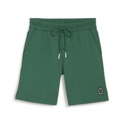 Spodenki męskie Puma PIVOT zielone r L. Zielone szorty męskie Puma, bez wzorów, z bawełny, eleganckie. Za 184.01 zł.