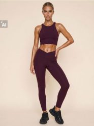 Legginsy sportowe Everyday Active - czerwony. Czerwone legginsy damskie Sinsay, l, bez wzorów, na fitness i siłownię. Za 39.99 zł.