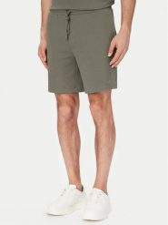 HUGO Szorty sportowe Austin 50532023 Zielony ciemny Regular Fit. Zielone szorty męskie Hugo, m, z bawełny. Za 229.99 zł.