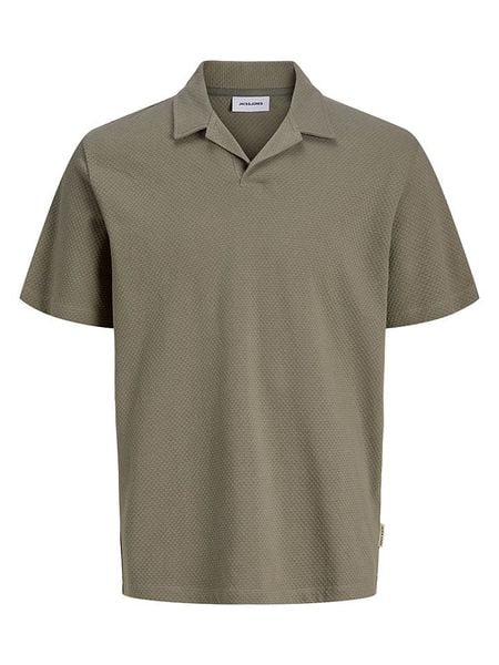 Jack & Jones Koszulka polo "Devin" w kolorze khaki rozmiar: L. Brązowe koszulki polo męskie Jack & Jones, l, bez wzorów, z bawełny, bez ramiączek. Za 83.22 zł.