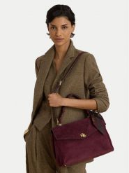 LAUREN RALPH LAUREN Torebka Farrah 431P18402002 Bordowy. Czerwone torebki klasyczne damskie Lauren Ralph Lauren, bez wzorów, ze skóry, bez dodatków. Za 2,199.00 zł.