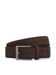 BOSS Pasek 50563958 Brązowy. Brązowe paski męskie Boss, bez wzorów, ze skóry. Za 349.99 zł.