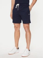 Polo Ralph Lauren Szorty sportowe 714965506004 Granatowy Slim Fit. Niebieskie szorty męskie Polo Ralph Lauren, m, z bawełny. Za 299.99 zł.