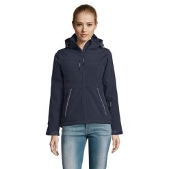 Kurtka Damska Rock Padded Soft Shell. Niebieskie kurtki damskie SOL'S, l, bez wzorów, bez kaptura. Za 485.99 zł.