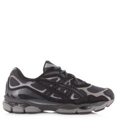 Buty ASICS GEL-NYC Szary ciemny/Czarny. Czarne obuwie do biegania damskie Asics. Za 659.00 zł.