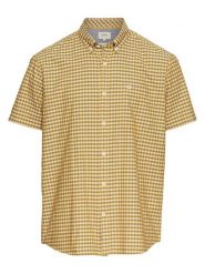 Camel Active Koszula - Regular fit - w kolorze żółtym rozmiar: L. Żółte koszule męskie Camel Active, l, bez wzorów, z bawełny, bez kołnierzyka, bez ramiączek. Za 139.87 zł.