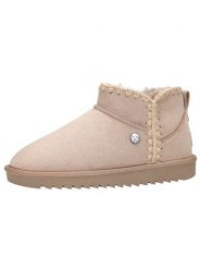 Kangaroos Botki "K-UW" w kolorze beżowym rozmiar: 40. Brązowe botki damskie Kangaroos, bez obcasa, bez zapięcia. Za 113.99 zł.