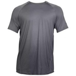 Koszulka sportowa męska Under Armour Raid 2.0 Dash Fade 1311389. Szare t-shirty sportowe męskie Under Armour, m, bez ramiączek, na fitness i siłownię. Za 139.00 zł.