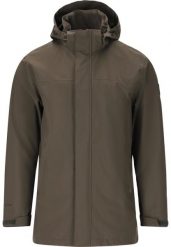 Kurtka wodoodporna Whistler Marico W-PRO 10000. Czarne kurtki męskie WHISTLER, l, bez wzorów, z materiału, eleganckie, bez kaptura. Za 357.50 zł.